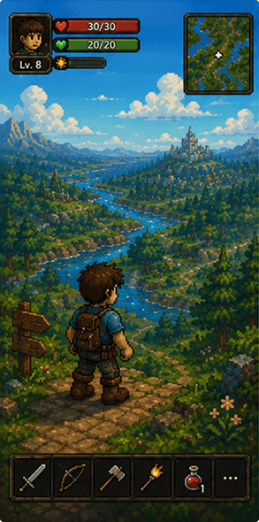 Screenshot of the game